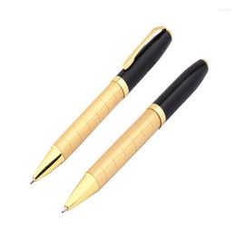 Luxury Quality 701 Golden Line School Student Office Supplies Medium Nib Ballpoint Pen