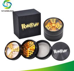 Smoking Pipes Cool aluminum alloy sunroof WiFi signal sign, tooth smoke grinder, metal grinder