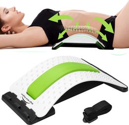 Relaxation Back Massager Stretcher Lower and Upper Back Pain Relief Massage Tools Lumbar Stretching Device Posture Corrector