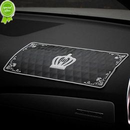 New 1PCS 30x15cm Cool Anti-Slip Mat for Mobile Phone mp4 Pad GPS Crown Anti Slip Car Sticky Silicone Gel Dashboard Sticky Pad