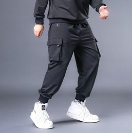 Pants Plus 7xl 6xl Xxxxxl Men Hip Hop Black Cargo Pants Joggers Sweatpants Overalls Men Streetwear Harem Pants Women Fashions Trousers