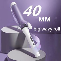 Curling Irons Hair Curler 40mm Big Wave Korean Large Electric Hair Curling Artefact Does Not Hurt Hair Hairdressing Tool Automatic Hair Curler 230531