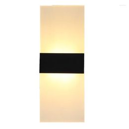 Wall Lamp Mini 3W/6W Led Acrylic AC85-265V 14CM/22CM Long Warm White Bedding Room Living Indoor