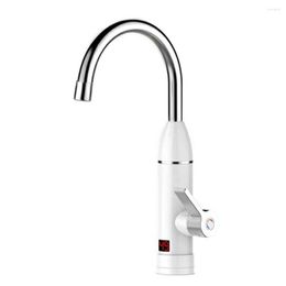 Kitchen Faucets LCD Display Instant Water Tap Digital Electric Faucet 3000W Tankless Heater