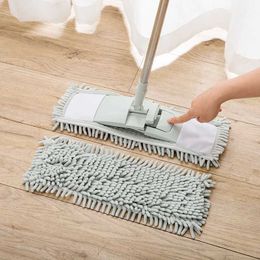 Mops Chenille Mop for Wash Floor Wonderlife_ House Cleaning Lazy Wipe Clean Up Paint Head Rod Cloth Lightning Offers Glass Z0601