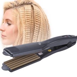 Curling Irons Professional Fast Volumizing Hair Iron Small Waves Hair Crimper Machine Volume Corrugation Fluffy Hair Styling Tools 230531