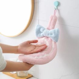 Towel Cartoon Lollipop Shape Hand Absorbent Microfiber Kitchen Quick Drying Tableware Cleaning Tools