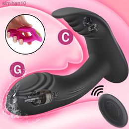 Remote Control Dildo Vibrator Insible Wearable Vagina Massage G Spot Clit Stimulate Female Masturbator Adult Sex Toys for Woman L230518