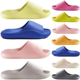 Designer sandal slipper sliders for green yellow men women sandals slide runners pantoufle mules mens womens slides slippers trainers flip flops sandles color68