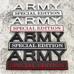 Party Decoration 1PC ARMY EDITION Car Sticker For Auto Truck 3D Badge Emblem Decal Auto Accessories