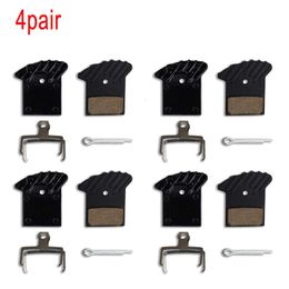 Bike Groupsets 4 Pairs Bicycle Disc Brake Pad With Cooling MTB Hydraulic Calliper Heat Dissipation for NUTT Oil Avid BD1 BD3 E9 230601