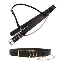 Belts Harness Waist Body Belt Durable Niche Clothing Accessories Detachable Lightweight Fashion Chest For Ladies Girls Festival