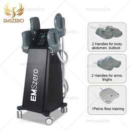 Emszero Nova EMS 6000W Neo 14 Tesla Hi-emt Muscle Sculpt Machine With 4 Handles And Pelvic Stimulation Pad Optional EMS-Slim