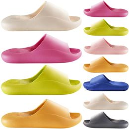 Designer sandal slipper sliders for green yellow men women sandals slide runners pantoufle mules mens womens slides slippers trainers flip flops sandles color79