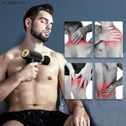 6 Speeds Fascia Massage Gun Slimming Massager for Body Pain Relief Percussion Therapy Anti Cellulite Deep Tissue Muscle Relax L230523