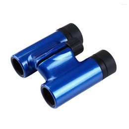 Telescope 8x22 Compact Binoculars Long Range Folding Powerful Mini Optics Hunting Sports Blue Kids Dual Focus