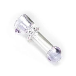 Latest Smoking Colourful Pyrex Thick Glass Dry Herb Tobacco Philtre Screen Catcher Taster Bat One Hitter Pipes Tube Portable Mini Handpipes Cigarette Holder Tips DHL