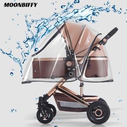 Stroller Parts Accessories Universal Rain Cover Baby Car Portable Waterproof Weather for 230601