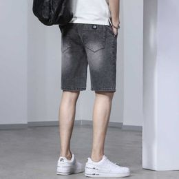 Men's Shorts 70% cotton denim shorts 2023 new summer thin breathable casual jeans fashion men's wear P230602