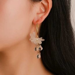 Charm New Flower Selection Long Perforated Fashion Jewellery Trend Products Women's Earrings G230602