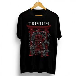 Men's T-Shirts TRIVIUM Band Hardcore Metalcore Nu Thrash Style T-Shirt S-3XL NEW New Hot Summer Casual T-Shirt Printing Interesting Cotton Tees J230602