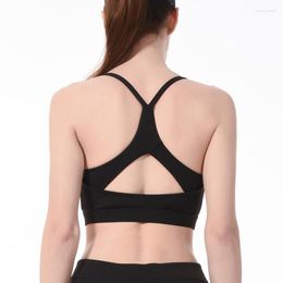 Yoga Outfit Sport Bra High Impact Push Up Sports Wear For Women Padded Underwear Brassiere Gym Running Fitness Top Female Plus Size 2XL