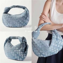 Woven Jodie Handbag Bottegass Hong Kong Direct Mail Teen 2023 Spring/summer Leather Lingge Venetass Dumpling Bags