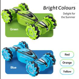 Game Controllers 2.4G Remote Control Intelligent Gesture Induction Twist Stunt Vehicle Dual Climbing 4WD Off-road Toy