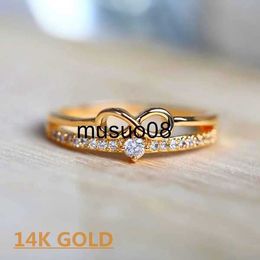 Band Rings Luxury Infinite Love Rings for Women Engagement Wedding Ring Fashion Female Promise Rings Wedding Band Anniversary Gift Jewellery J2306