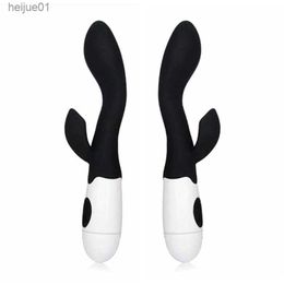 Sex toy massager Black Vibrators 30 Speeds Dual Vibration G spot Clit Stimulator Sex toys AV Stick for Woman lady Adult Products L230518