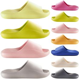 Designer sandal slipper sliders for green yellow men women sandals slide runners pantoufle mules mens womens slides slippers trainers flip flops sandles color71