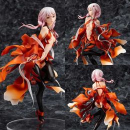 Anime Guilty Crown Inori Yuzuriha Figure Sexy Girls 1/8 Painted PVC Action Figurine Collectible Model Brinquedos Toys 17CM L230522