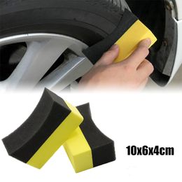 New Car Wheel Cleaning Sponge Tyre Wash Wiper Water Suction Sponge Pad Wax Polishing Tyre Brushes Tools Car Wash Accessories wholesale