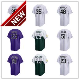 Custom Jersey 21 Kyle Freeland 26 Austin Gomber Elehuris Montero Pierce Johnson Dinelson Lamet Justin Lawrence Ezequiel Tovar Baseball Jerseys