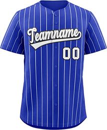 Maglia da baseball personalizzata Cucita personalizzata Qualsiasi nome Qualsiasi numero Maglie ricamate a mano Uomo Donna Youth Oversize Misto Spedito All Team Blue 0206025