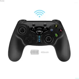 Game Controllers Gamepads Switch Controller Wireless Bluetooth Handle Six-axis Dual Vibration Compatible Console Games Accessorie