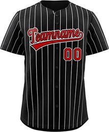 Custom Baseball Jersey Personalised Stitched Any Name Any Number Hand Embroidery Jerseys Men Women Youth Oversize Mixed Shipped All Team Black 0206005