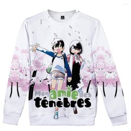 Men's Hoodies My Clueless First Friend Anime O-Neck Sweatshirt Women/Men Fashion Long Sleeve Sweatshirts 3D Prints Casual Clothes
