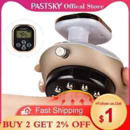 Massager Electric Suction Cup Vacuum Massager Body Profissional Cupping Therapy Set EMS Anti Celulite Fat Burning Guasha Tools Heating