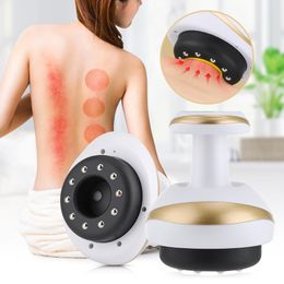 Massager Electric Suction Cupping Device Rechargeable Baguan Massage Scraping Instrument Digital Display 12 Gear Body Massage Guasha Tool