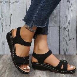 Sandals Women Shoes 2023 Summer Open Toe Shoes Woman Comfortable Sandals Ladies Lightweight Wedge Sandals Sexy Zapatos De Mujer L230518