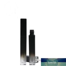 100pcs Empty gradient black lip gloss tube 5ML Lip gloss container makeup lip oil container plastic tube Wholesale