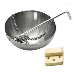 Bowls Oil Bowl Sauna Hanging Metal Holder With Chain Aroma Cup Fragrance Diffuser