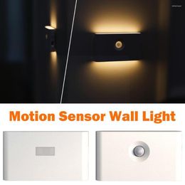 Night Lights Mini Cute Wall Plug-in LED Light Auto Sensor Lighting Bedroom Aluminium Indoor Living Room Lamp Bedside Sta I3G0