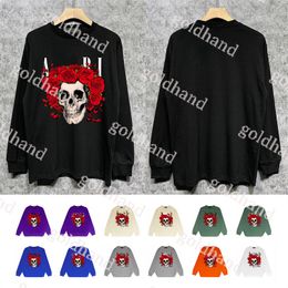 Fashion Luxury Mens Jackets Designer Sweatshirts Skull Head Printed Brand ARI Women Hoodies Warm Coat Casual Loose Hoodies Sweater