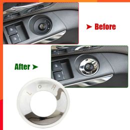 New Car Rearview Mirror Adjust Knob Trim Ring Cover for Buick Encore Opel Mokka ASTRA J Insignia Chevrolet Cruze AVEO Trax Malibu