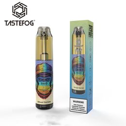 Authentic Tastefog Wild 7200 Puffs Disposable Vape Pod Pen Style E-Cigarette 2% 15ml 850mAh 10 Flavors Fast Delivery