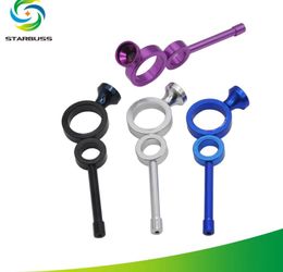 Smoking Pipes Portable metal pipe with two rings of Aluminium alloy pipe