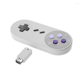 Game Controllers 2.4G Wireless Controller Gamepad Joystick Handle For Super SNES Classic Mini Edition Console