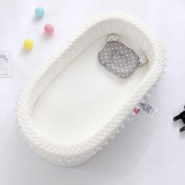 Bed Rails 85x50x20CM Portable Baby Crib Sleeping Nest Travel Beds for borns Cot Bassinet Girls Boys Children Viajar Lounger Cunas 230601